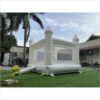 Small Size All White Bounce House,Bouncer Jumping Castle Inflatable,White Inflatable Bouncer