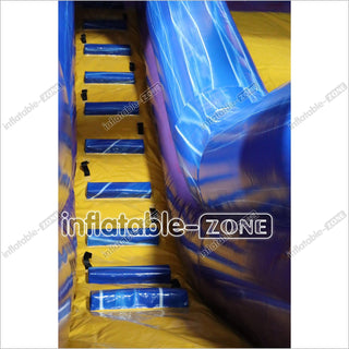 Ice Cream Inflatable Water Slide With Pool Commercial Giant Inflatable Slides Bouncing All Around Party