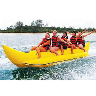 Water Inflatable Toys Banana Boat Sport Outdoor Water Games Single Row Inflatable Floating Boat