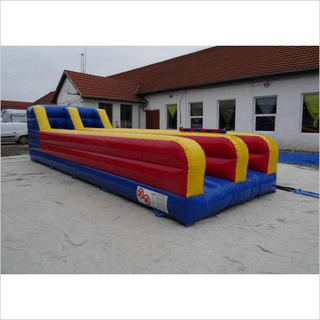 Commercial 0.55MM PVC Bungee Run Inflatable Sports Games For Two Persons - Inflatable-Zone