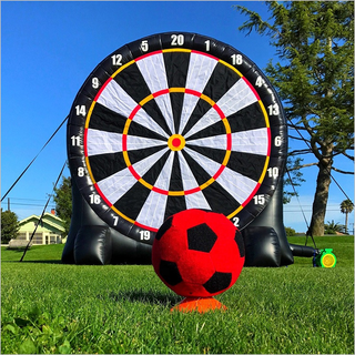 Fun Sport Inflatable Dart Board Soccer Outdoor Yard Games Inflatable Football Target Kick Darts