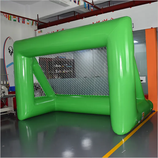 Green Soccer Goal Inflatable Penalty Shootout Mini Inflatable Football Gate Fun Shooting Games - Inflatable-Zone