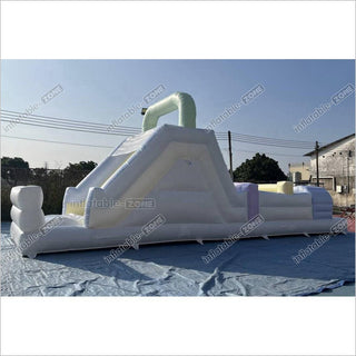 Large Inflatable Obstacle Course Slip And Slide Birthday Party Fun Obstacle Course For Adults