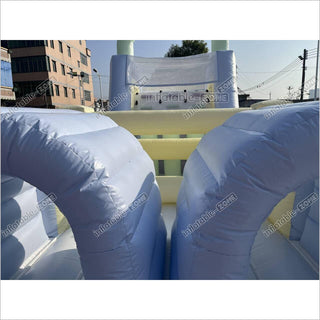 Large Inflatable Obstacle Course Slip And Slide Birthday Party Fun Obstacle Course For Adults