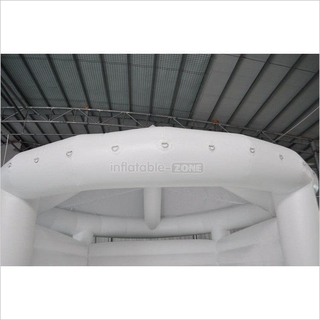 White Inflatable Castle Wedding Inflatable Bouncer Jumping Castle House