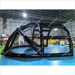 Inflatable Baseball Batting Cage Sports Interactive Games Inflatable Turtle Backstop Softball Pitching Net