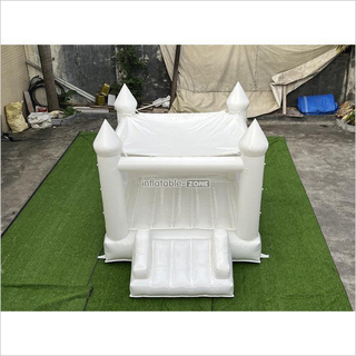 Small Size All White Bounce House,Bouncer Jumping Castle Inflatable,White Inflatable Bouncer