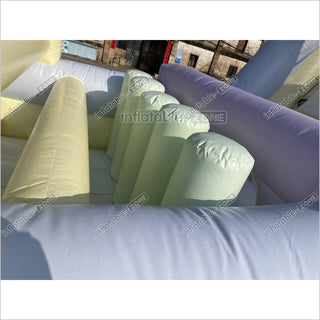 Large Inflatable Obstacle Course Slip And Slide Birthday Party Fun Obstacle Course For Adults