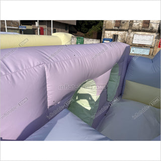 Large Inflatable Obstacle Course Slip And Slide Birthday Party Fun Obstacle Course For Adults