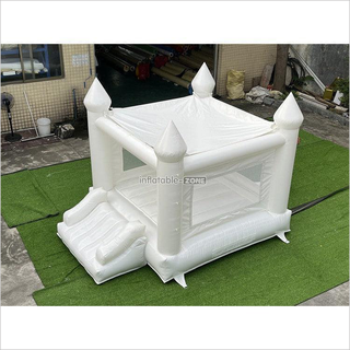 Small Size All White Bounce House,Bouncer Jumping Castle Inflatable,White Inflatable Bouncer