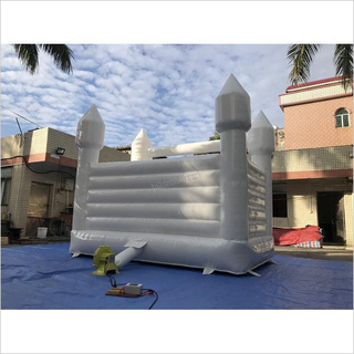 Toddler White Bounce House,White Bounce House Slide