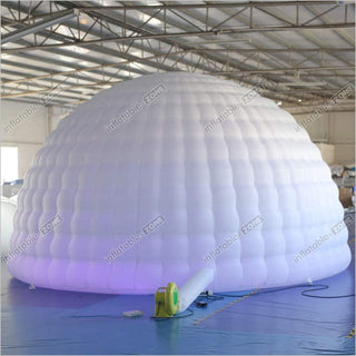 Inflatable Igloo Dome Tent With Air Blower, Inflatable House Tent For Party, Wedding, Show, Event And Exhibition