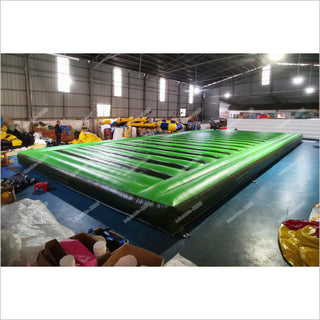 Large PVC Tarpaulin Inflatable Jumping Pad Bouncer Indoor Or Outdoor Kids Playground Equipment For Jumping