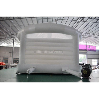 White Inflatable Castle Wedding Inflatable Bouncer Jumping Castle House