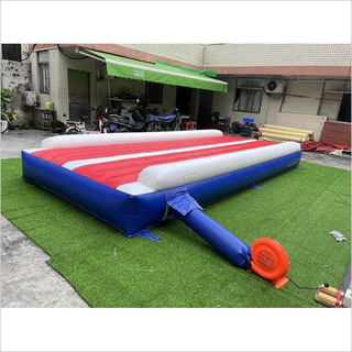 6M Inflatable Tumble Track Trampoline,Air Bouncer Inflatable Trampoline