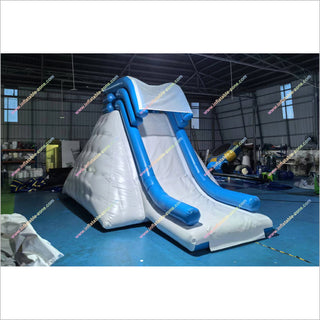 Best Rated Inflatable Water Slides Rock Climbing Walls Water Park Challenge Iceberg Inflatable Water Toy