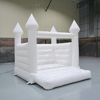 Small White Bounce House, White Wedding Bouncy Castle