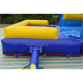 Fun Giant Inflatable Shark Water Slide Outdoor Commercial Large Bouncy Waterslide With Pool Playground Equipment