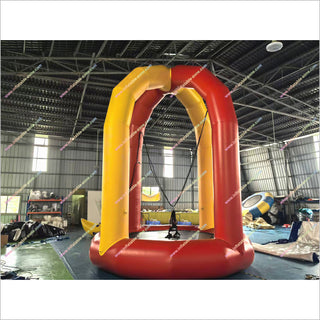 Inflatable Sport Game Inflatable Bungee Trampoline Commercial Inflatable Bungee Jump Amusement Rides For Sale