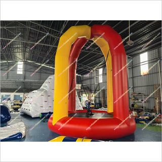 Inflatable Sport Game Inflatable Bungee Trampoline Commercial Inflatable Bungee Jump Amusement Rides For Sale