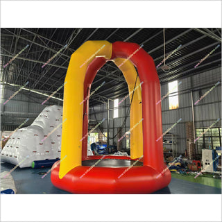 Inflatable Sport Game Inflatable Bungee Trampoline Commercial Inflatable Bungee Jump Amusement Rides For Sale