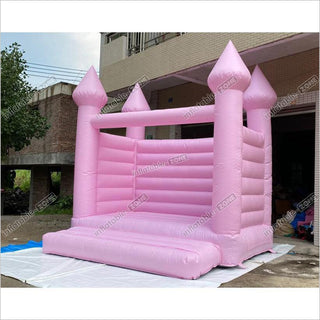 Pink Wedding Bounce House, Wedding Bouncy Castle