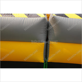 Outdoor Inflatable Wipeout Sports Games Mechanical Inflatable Sweeper Game For Kids And Adults