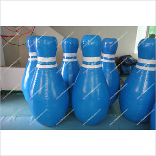 Adults Sport Inflatable Bowling Ball Portable Fun Bowling Pins Set Game For Indoor