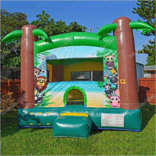 Safari Bounce House Ready Set Jump Inflatables Commercial Bouncy Castle And Soft Play