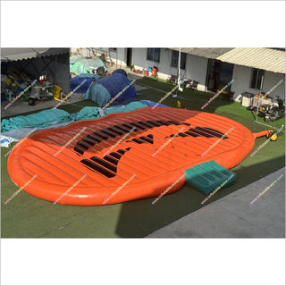 Best Backyard Trampoline Inflatable Jumping Pad Gymnastics Play Equipment Pumpkin Bounce Pad