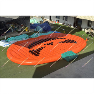 Best Backyard Trampoline Inflatable Jumping Pad Gymnastics Play Equipment Pumpkin Bounce Pad