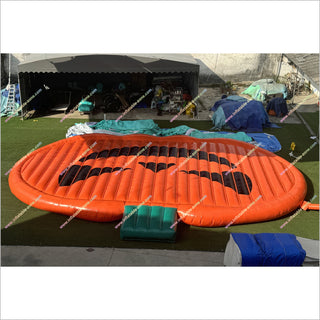 Best Backyard Trampoline Inflatable Jumping Pad Gymnastics Play Equipment Pumpkin Bounce Pad