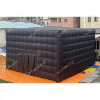 Black Inflatable Night Club Large Inflatable Party Tent Waterproof Nightclub House Disco Tent For Outdoor Wedding