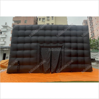 Black Inflatable Night Club Large Inflatable Party Tent Waterproof Nightclub House Disco Tent For Outdoor Wedding