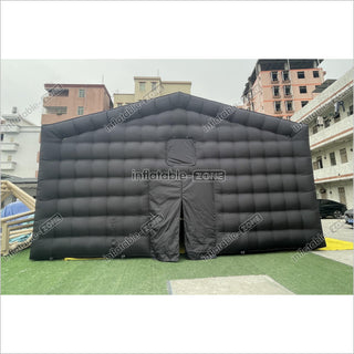 Backyard Large Black Inflatable Nightclub Wedding Tent Inflatable Party Tent For Outdoor Event