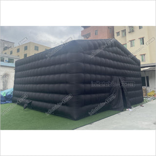 Backyard Large Black Inflatable Nightclub Wedding Tent Inflatable Disco Party Tent House Blow Up Nightclub