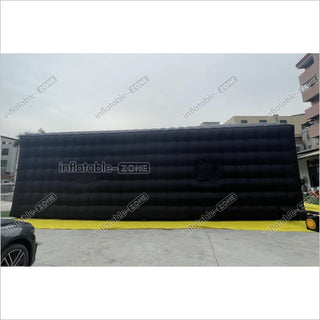 Backyard Large Black Inflatable Nightclub Wedding Tent Inflatable Party Tent For Outdoor Event