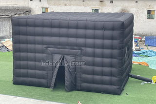 Outdoor Advertising Black Large Inflatable Camping Tent Inflatable Nightclub House Disco Tent For Party Event