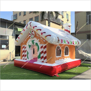 Candy Land Themed Christmas Buy Jumping Castle Backyard Inflatables Fun Holiday Activities Adult Bounce House For Rent - Inflatable-Zone