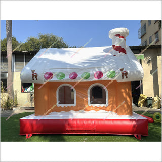 Candy Land Themed Christmas Buy Jumping Castle Backyard Inflatables Fun Holiday Activities Adult Bounce House For Rent - Inflatable-Zone