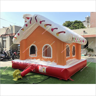 Candy Land Themed Christmas Buy Jumping Castle Backyard Inflatables Fun Holiday Activities Adult Bounce House For Rent - Inflatable-Zone