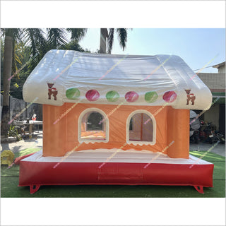 Candy Land Themed Christmas Buy Jumping Castle Backyard Inflatables Fun Holiday Activities Adult Bounce House For Rent - Inflatable-Zone