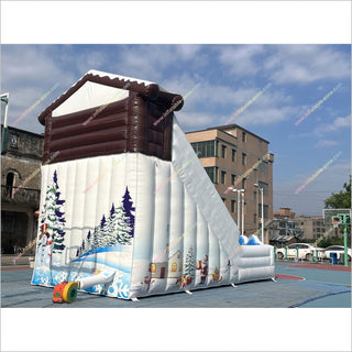 Christmas Slide Outdoor Inflatable Playground Jumper Rentals Near Me Best Adults Giant Inflatable Slide For Sale