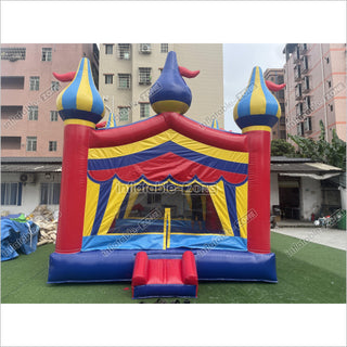 Circus Bounce House Soft Play Fun Inflatable Bouncy Castle Party Big Jumpers For Parties