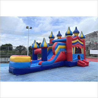 Circus Bouncy Castle Inflatable Outdoor Play Best Wet Dry Bounce House Slide Combo For Sale - Inflatable-Zone