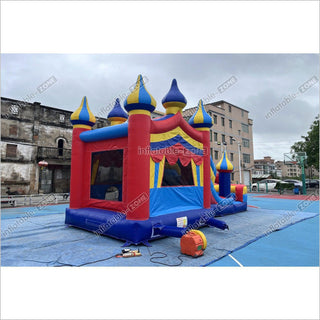 Circus Bouncy Castle Inflatable Outdoor Play Best Wet Dry Bounce House Slide Combo For Sale - Inflatable-Zone