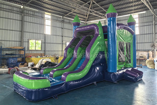 Commercial Bounce House Slide Combo Inflatable Jumper Rental Indoor Playground With Bouncy Castle Swimming Pool