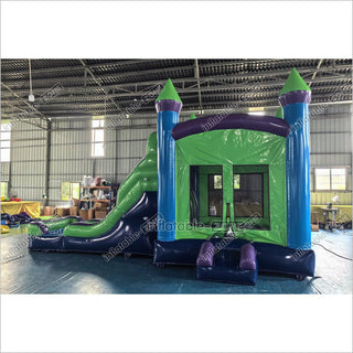 Commercial Bounce House Slide Combo Inflatable Jumper Rental Indoor Playground With Bouncy Castle Swimming Pool