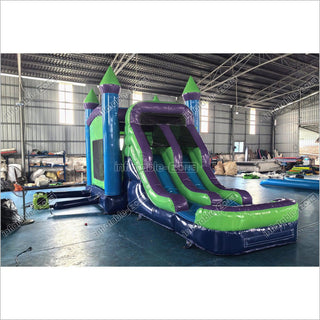 Commercial Bounce House Slide Combo Inflatable Jumper Rental Indoor Playground With Bouncy Castle Swimming Pool