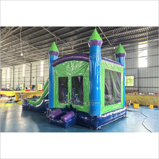 Commercial Bounce House Slide Combo Inflatable Jumper Rental Indoor Playground With Bouncy Castle Swimming Pool